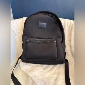 Dagne Dover black neoprene backpack